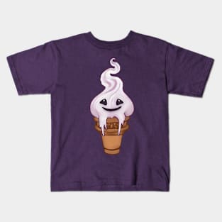 Halloween I-Scream - Soft-serve Ghostie Kids T-Shirt